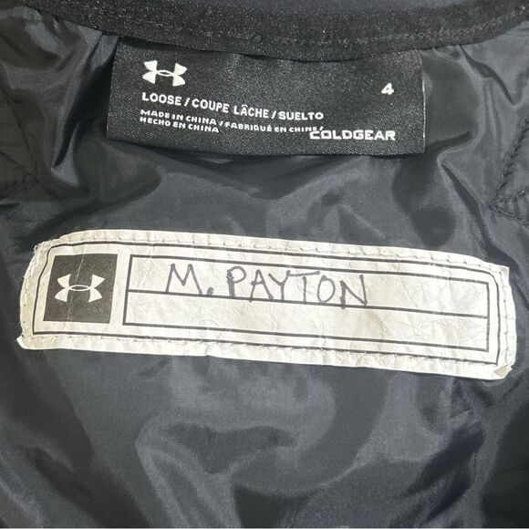 Under Armour Kids Size 4 Black Cold gear  Snow Bibs Zip Front Velcro Top - Picture 14 of 16